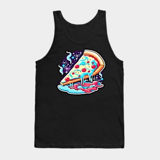 Pizza Slice Illustration Tank Top